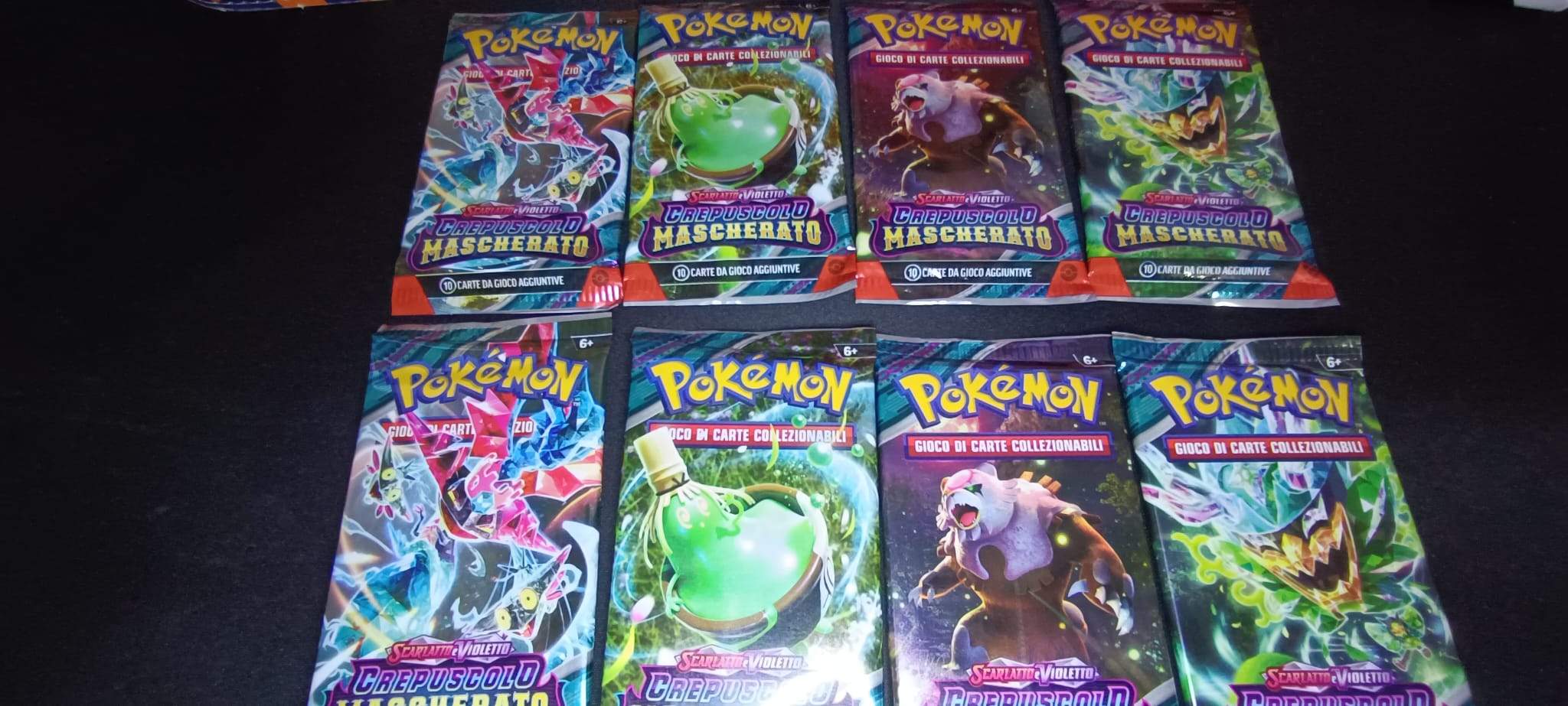 pokemon scarlatto POKEMON SCARLATTO E VIOLETTO - CREPUSCOLO MASCHERATO FOTO UNBOXING